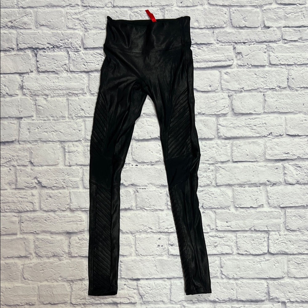SPANX Black High-Waist Shaping Leggings